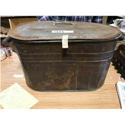 COPPER BOILER (HAS CRACK IN BOTTOM)