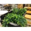 Image 2 : 3 BINS OF DECORATIVE PLANTS/VINES/GARLAND