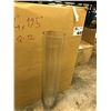 Image 2 : BOX OF 7 TALL GLASS VASES