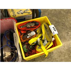 BIN OF RATCHET STRAPS