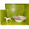 Image 1 : Beswick Dog & Bowl