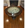 Image 1 : Round Clock Coffee Table