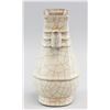 Image 3 : Chinese Guan-type Crackle Square-mouth Vase Signed
