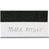 Image 4 : Mark Rothko American Signed Silkscreen 12/100