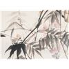 Image 3 : Signed Chinese Watercolor Bamboo and Flowers