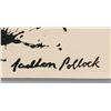 Image 4 : Jackson Pollock American Signed Silkscreen 7/60