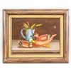 Image 2 : Jean Clark Dated 1981 Oil on Board Duck Still Life