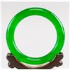 Image 1 : Chinese Green Hardstone Bangle