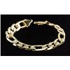 Image 1 : 34.1 Gram 14 Kt Gold Plated Cuban Style Link