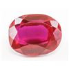 Image 1 : 15.20ct Oval Cut Red Burma Natural Ruby GGL
