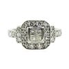 Image 2 : 0.67 ctw Diamond Ring - 14KT White Gold