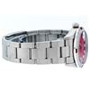Image 4 : Rolex Womens Midsize 31mm Red Vignette String Diamond & Ruby Datejust Wristwatch