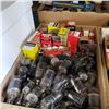 Image 2 : 2 TRAYS AND BOX OF RADIO TUBES