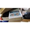 Image 5 : BOX OF TOOLS, ELECTRONICS, SHOCKWATCH LABELS, PAPER SHREDDER