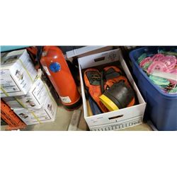 DIVING GEAR, VEST, WEIGHTS, ZINC BOAT PLATE, AIR TANK