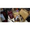Image 1 : VINTAGE FILTER QUEEN VACUUM ACCESSORY SET AND DECK AND WOOD SPRAYER