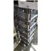 Image 2 : 10 grey crates