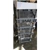 Image 3 : 10 grey crates