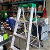 Image 2 : 6 FOOT WERNER ALUMINUM A FRAME LADDER
