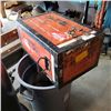 Image 2 : METAL SHIPPING BOX AND GARBAGE CAN