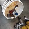 Image 4 : Bucket of various air tools