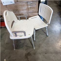 2 BATH ASSIST CHAIRS