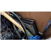 Image 3 : LARGE BOX OF ELECTORNICS, DECORATIVE OAR, BIKE TIRE, ETC