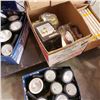 Image 2 : 2 boxes of track lights with light fixtures and drawer slides