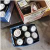 Image 3 : 2 boxes of track lights with light fixtures and drawer slides