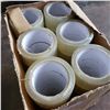 Image 2 : Case of 36 new packing tape rolls