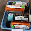 Image 2 : Lot of cold zinc aerosol galvanized spray and glass cleaner