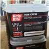 Image 3 : Box of 2 in 1/4 trim screws
