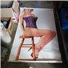 Image 3 : 8ft wood loading zone sign and vinyl posters