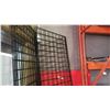 Image 2 : 4 PIECES 2 X 8 BLACK METAL GRIDWALL