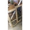 Image 1 : 2 leaded glass windows 1 missing diamond on both