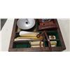 Image 3 : VINTAGE CIRO 35 CAMERA WITH ACCESSORIES IN CUSTOM WOOD BOX