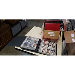 Box of 90s and 2000s hockey cards