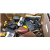 Image 4 : Box of vintage camera equipment