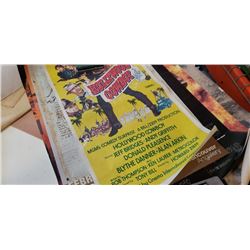 LOT OF VINTAGE MOVIE POSTERS