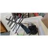 Image 2 : Box of electronics including antenna, tablet and more