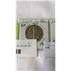 Image 2 : 3 1943 WARTIME USA COINS .900 SILVER 50c PLUS SILVER 5c AND ZINC CENT