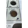 Image 8 : 10 CANADIAN KING GEORGE V LARGE CENTS COMPLETE 1911-1920