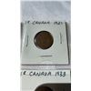 Image 3 : 12 VINTAGE CANADIAN SMALL CENTS 1920-1939 KING GEORGE V AND KING GEORGE VI