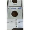 Image 8 : 12 VINTAGE CANADIAN SMALL CENTS 1920-1939 KING GEORGE V AND KING GEORGE VI