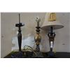 Image 2 : 3 DECORATIVE TABLE LAMPS