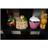 Image 1 : 4 figural cookie jars