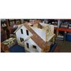 Image 1 : LOT OF DOLL HOUSE WINDOW AND DOOR KITS AND DOLL HOUSE - APPROX 2 FOOT BY 3 FOOT