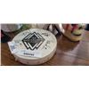 Image 3 : SIGNED WHITECAPS DRUM, CAMEL FIGURE AND SKULL CANDLE