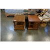 Image 1 : 2 MAPLE ENDTABLES