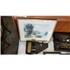 Image 1 : SIGNED WATER COLOUR FRANZISCA LEWIS AND AUTO HARP
